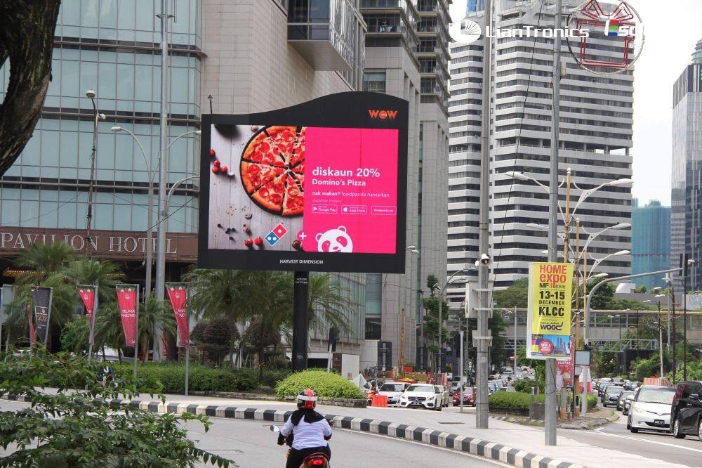 Outdoor Digital Billboards, Malasia